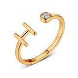 Top Letter Ring