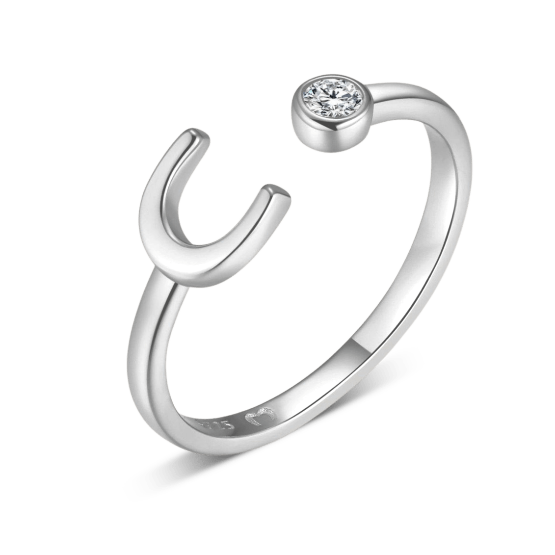 Top Letter Ring