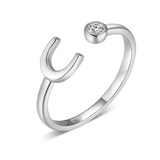 Top Letter Ring