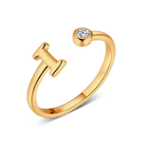 Top Letter Ring