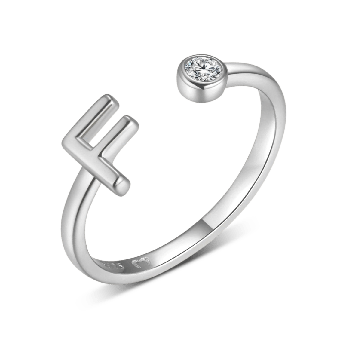 Top Letter Ring