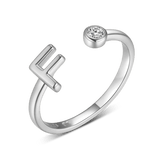 Top Letter Ring