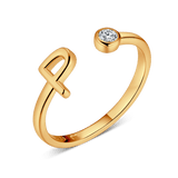 Top Letter Ring