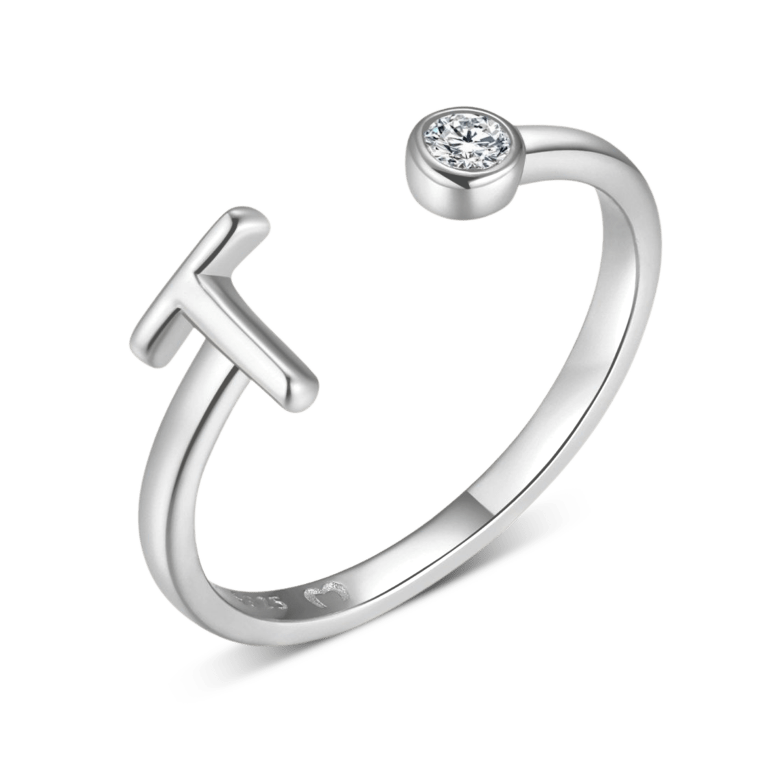 Top Letter Ring