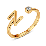 Top Letter Ring