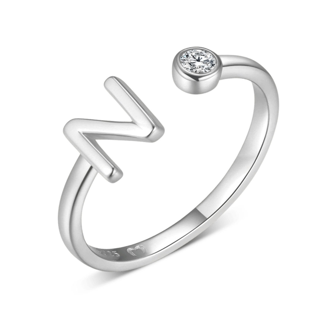 Top Letter Ring