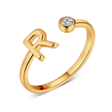 Top Letter Ring