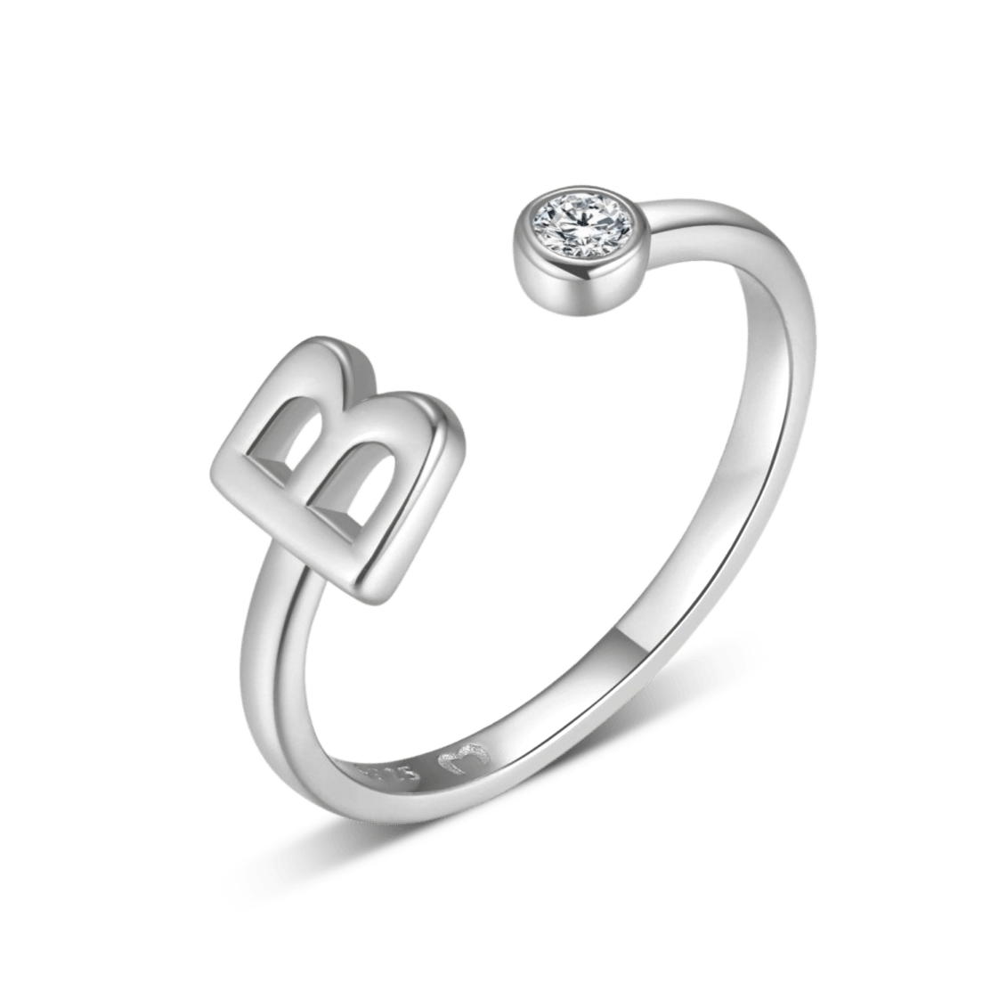 Top Letter Ring