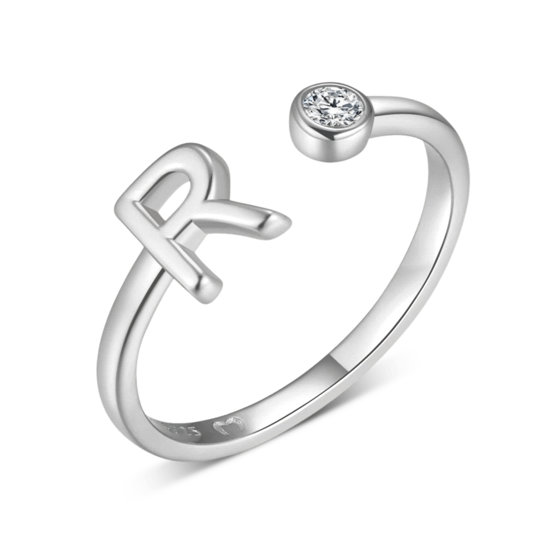 Top Letter Ring