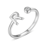 Top Letter Ring