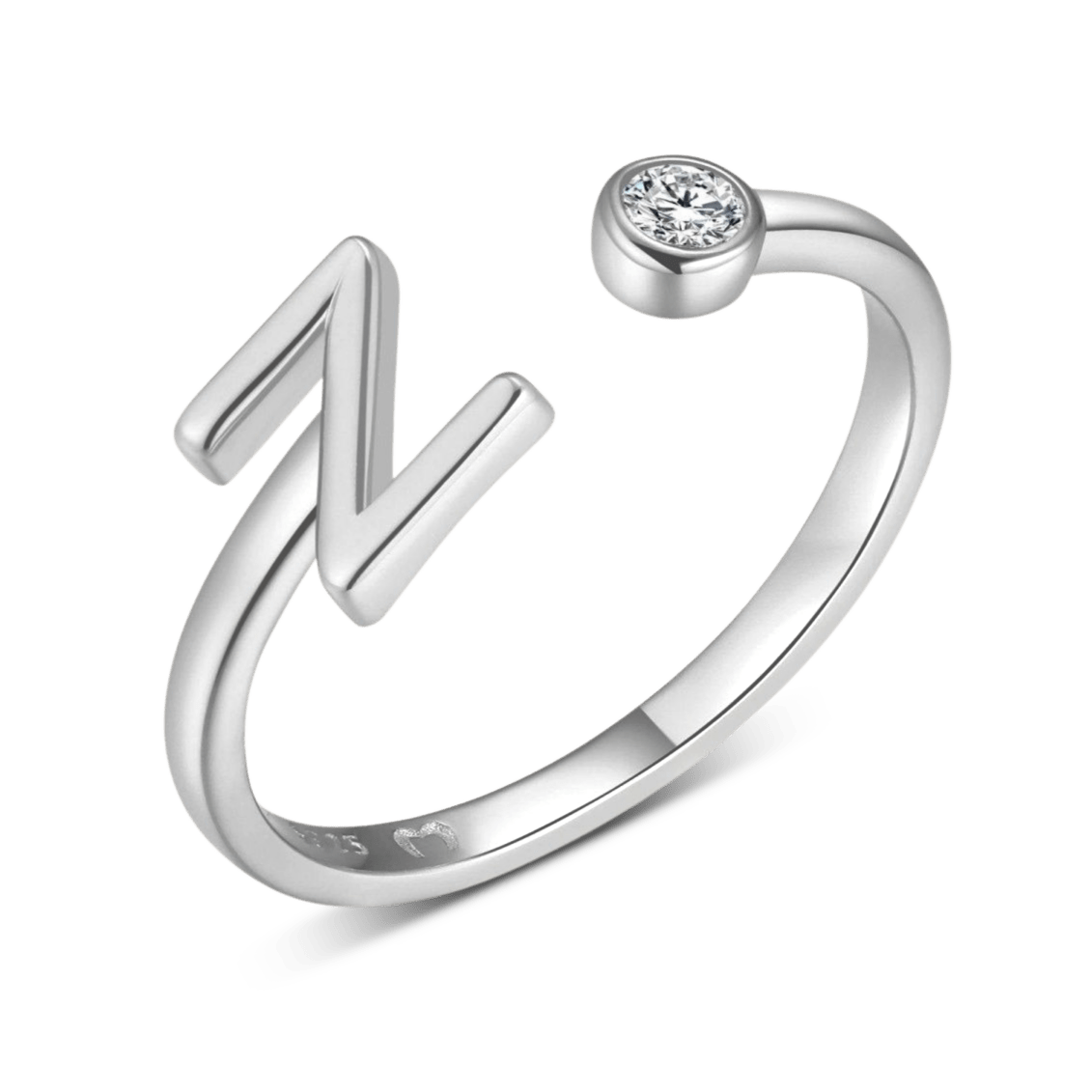 Top Letter Ring