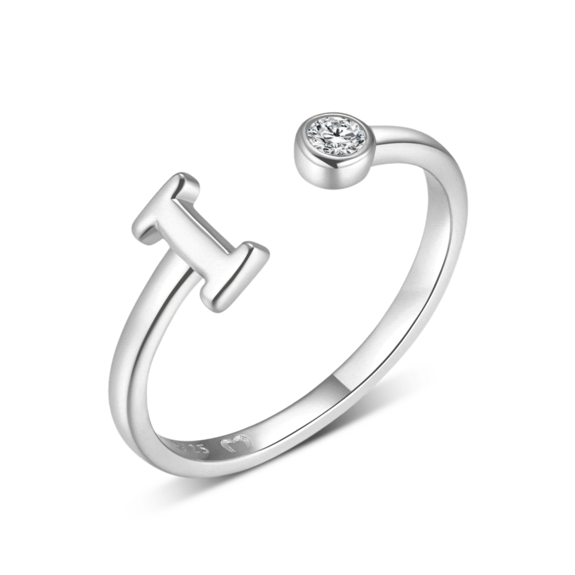 Top Letter Ring