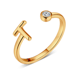Top Letter Ring