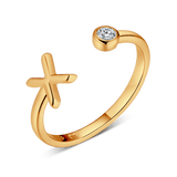 Top Letter Ring