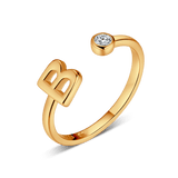 Top Letter Ring