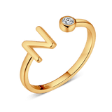 Top Letter Ring