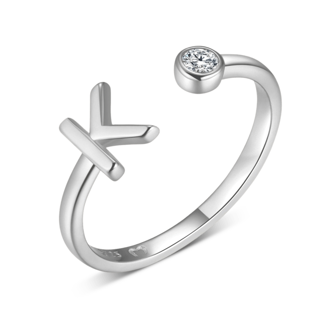 Top Letter Ring