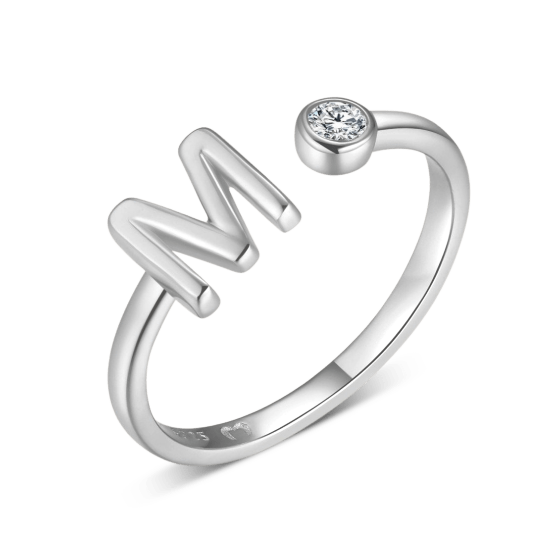 Top Letter Ring