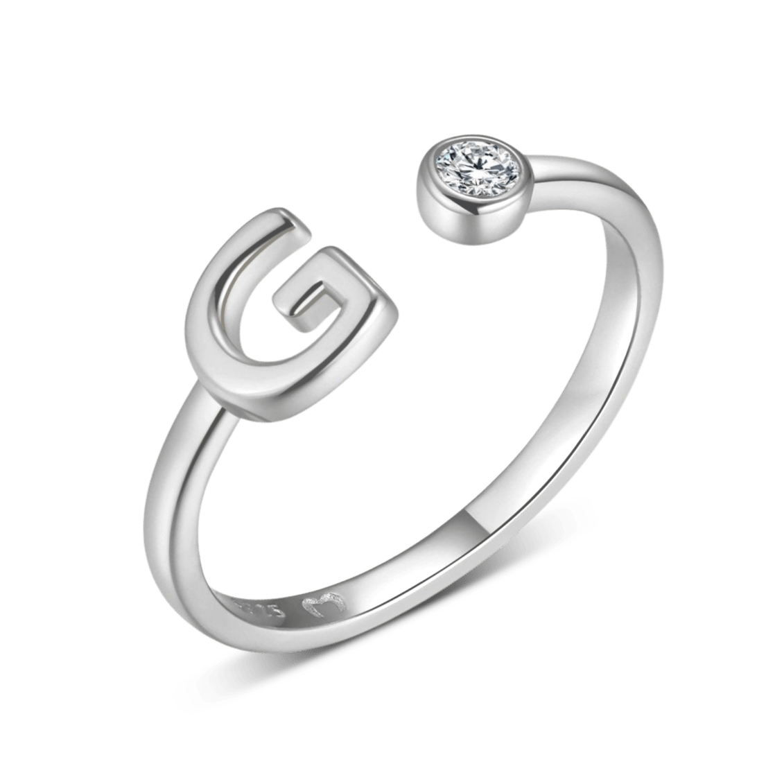 Top Letter Ring