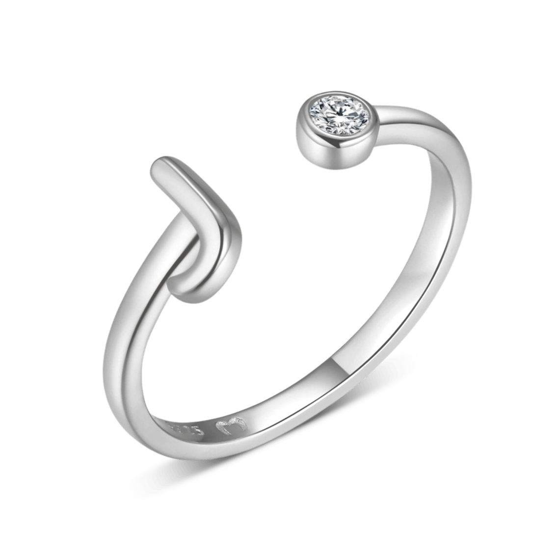 Top Letter Ring