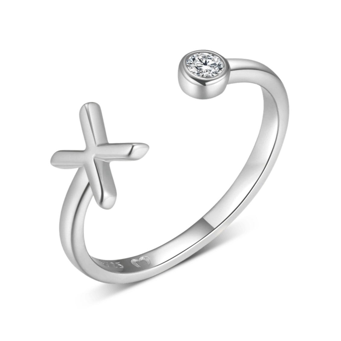 Top Letter Ring
