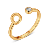 Top Letter Ring