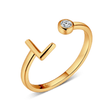 Top Letter Ring