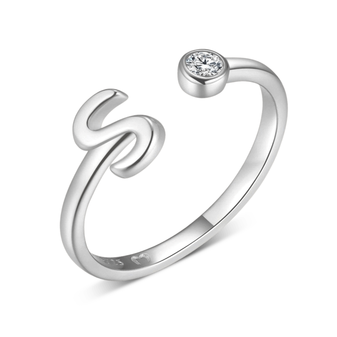 Top Letter Ring