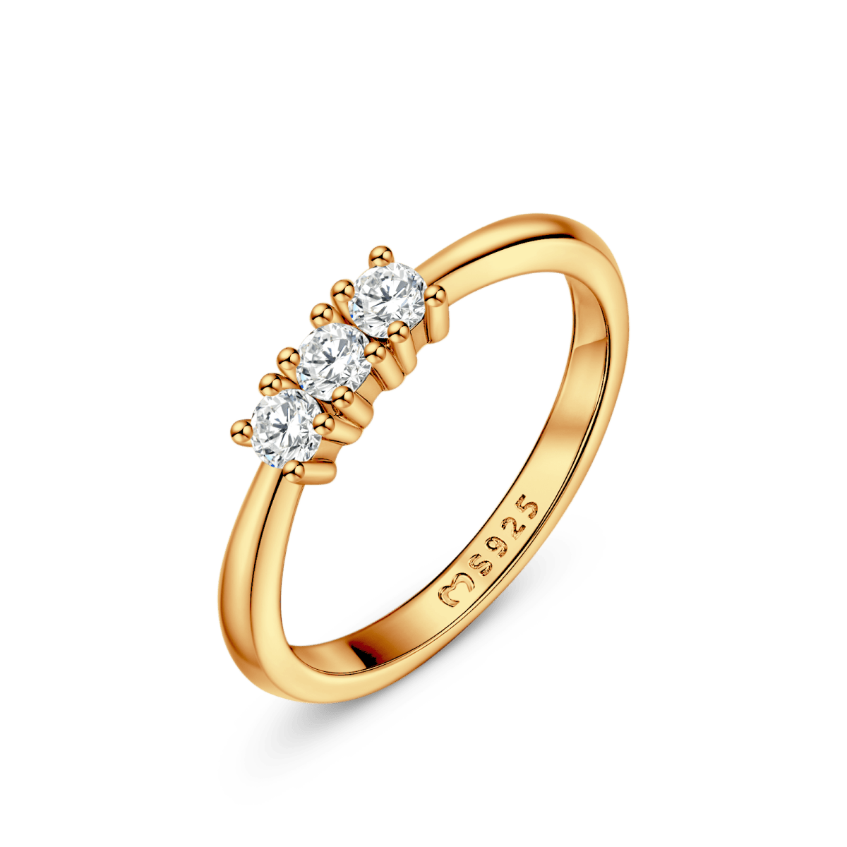Three Sparkling Ring