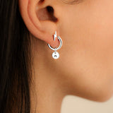 Charm (Necklace and Earrings) - Mini Initials