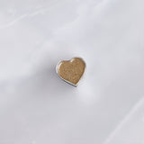 Silver Charm · Silver Heart with Sand or Soil