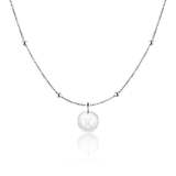 Initial Circle Necklace