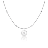Initial Circle Necklace