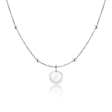 Initial Circle Necklace