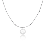 Initial Circle Necklace