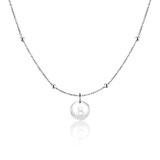 Initial Circle Necklace