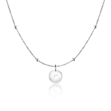 Initial Circle Necklace