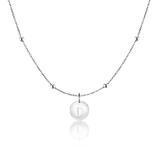 Initial Circle Necklace