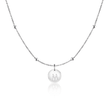 Initial Circle Necklace