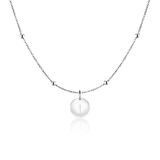 Initial Circle Necklace