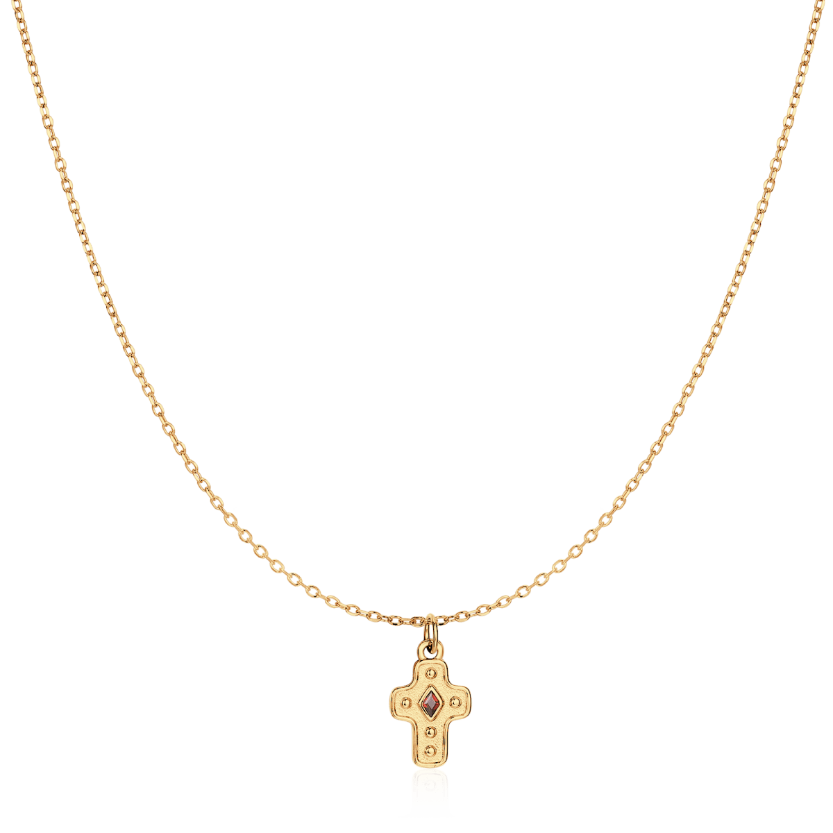 Diamond-Cross Necklace
