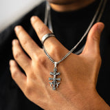 Men's BRAVE Caravaca Cross Necklace