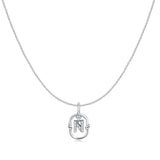 Initial Pendant Necklace