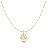 Initial Pendant Necklace