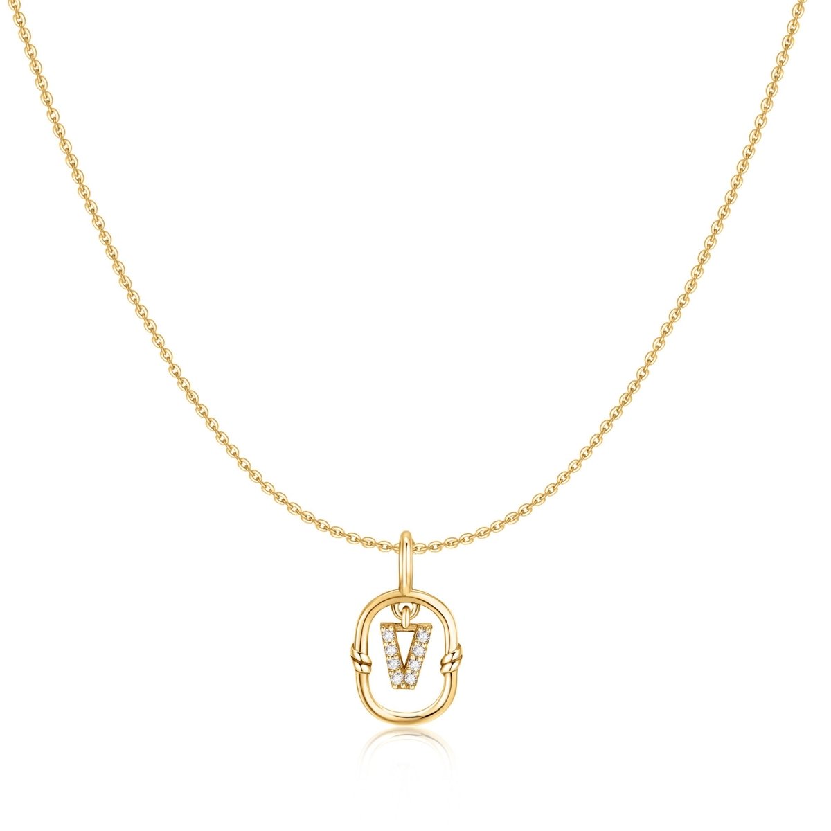 Initial Pendant Necklace