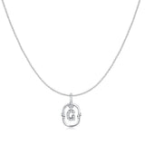 Initial Pendant Necklace