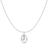Initial Pendant Necklace