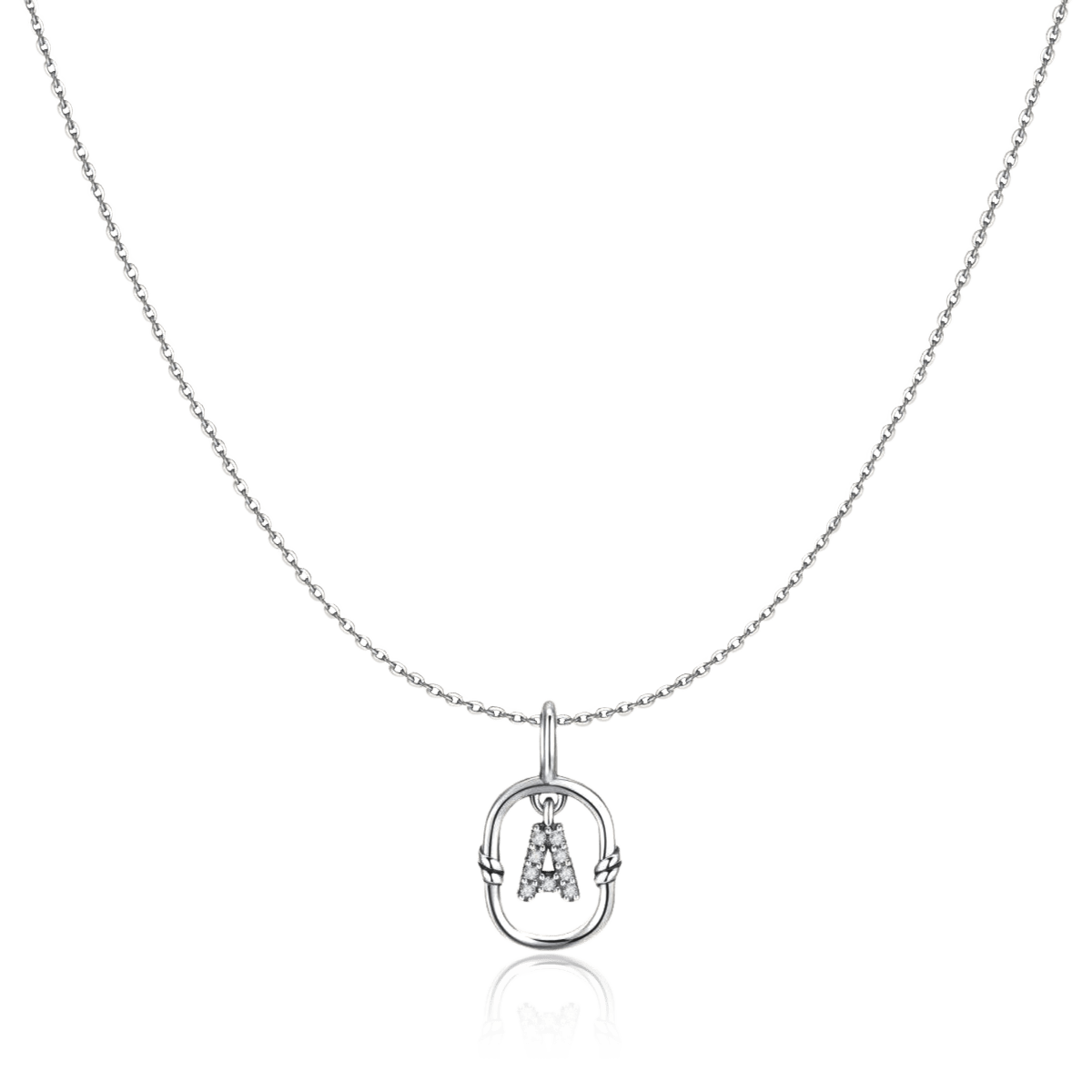 Initial Pendant Necklace