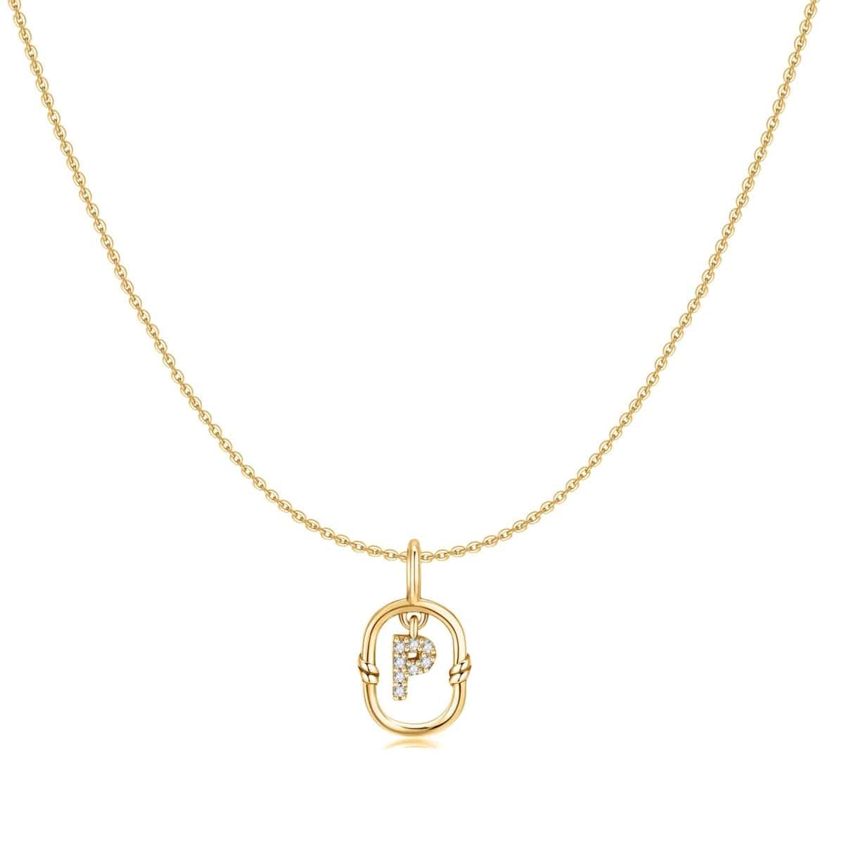 Initial Pendant Necklace