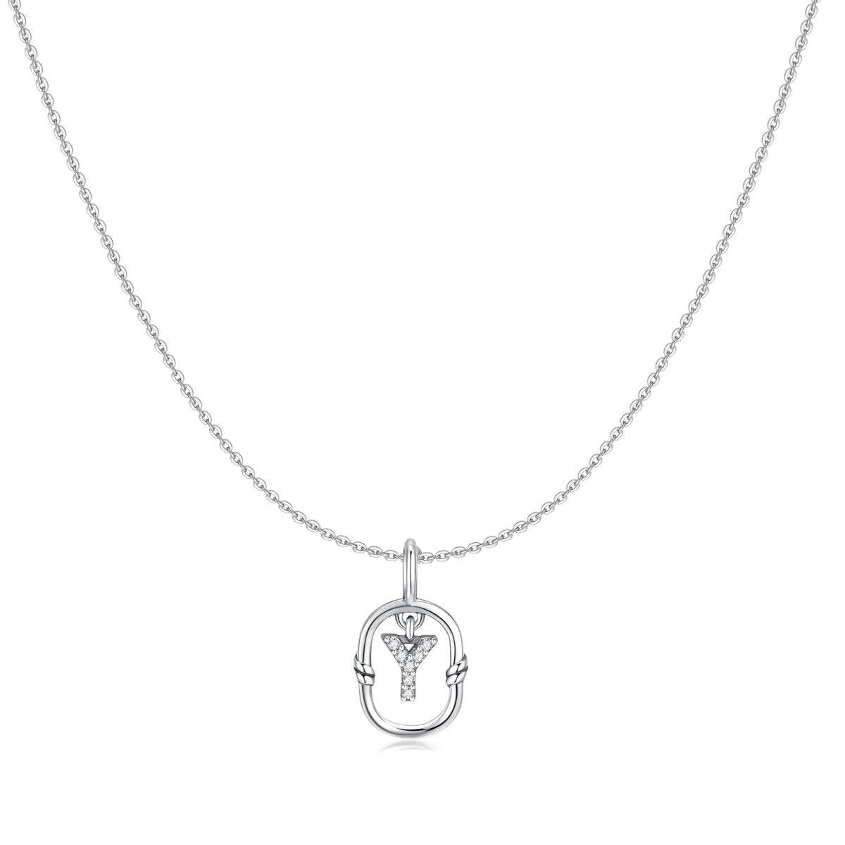 Initial Pendant Necklace